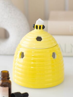 Yellow Beehive Oil Burner - Spiritual Home Decor