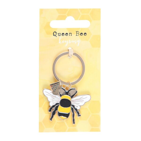 DP_41438.jpg Queen Bee Enamel Keyring - Spiritual Home Decor