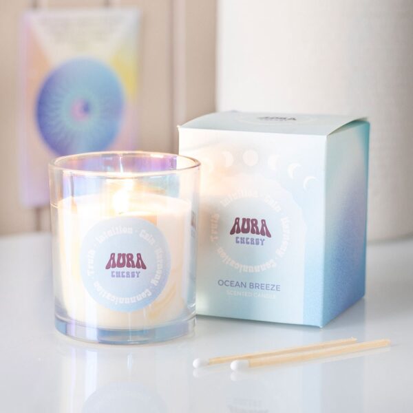 EN_75926.jpg Aura Energy Ocean Breeze Iridescent Candle - Aromatherapy