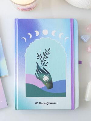 Aura Energy A5 Wellness Journal and Pen - Book Decor
