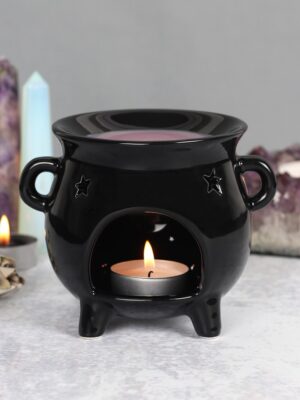 FI_04538.jpg Cauldron Oil Burner - Witchcraft Ritual