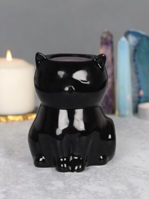 FI_11638.jpg Black Cat Oil Burner - Spiritual Home Decor