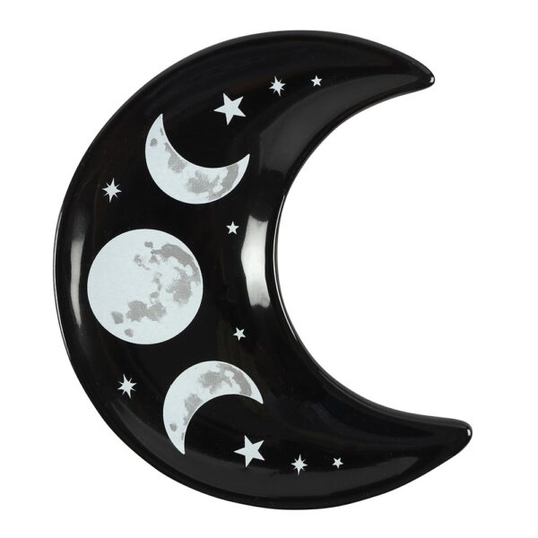 Crescent Moon Trinket Dish - Spiritual Home Decor