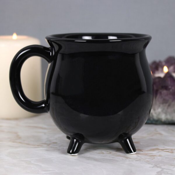Black Cauldron Mug - Witchcraft Ritual