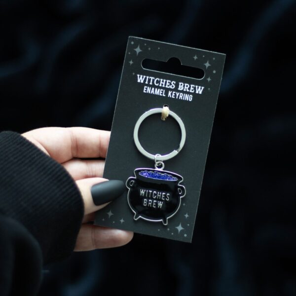 FI_66724.jpg Witches Brew Cauldron Keyring - Witchcraft Ritual