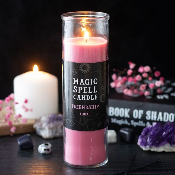 FI_84326.jpg Friendship Floral Magic Spell Tube Candle - Witchcraft Ritual