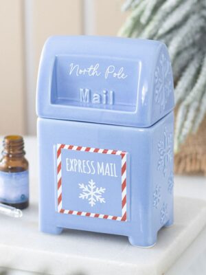 North Pole Postbox Oil Burner - Spiritual Home Decor