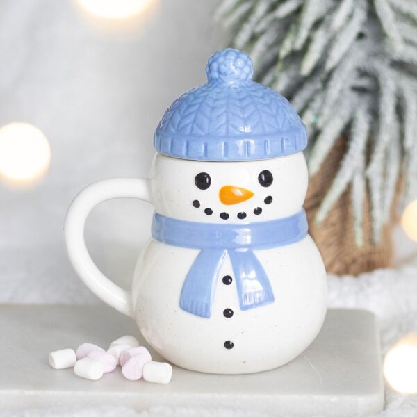 FN_47427.jpg Winter Snowman Lidded Mug - Ceramic Mug
