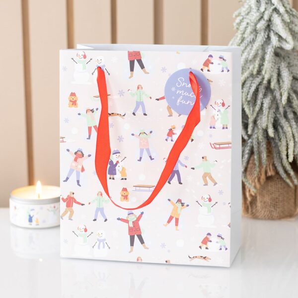 FN_48327.jpg Snow Much Fun Print Gift Bag - Spiritual Home Decor