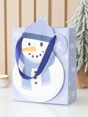 Snowman Shaped Gift Bag - Spiritual Home Decor
