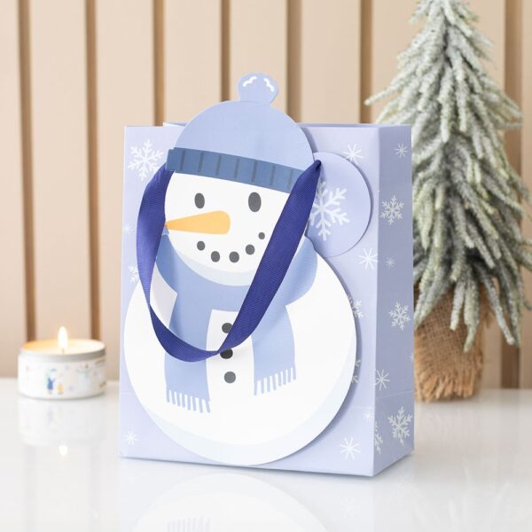 Snowman Shaped Gift Bag - Spiritual Home Decor