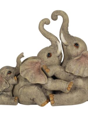 Elephant Family Ornament - Figurine