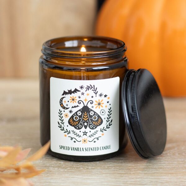 Frightful Folk Moth Spiced Vanilla Scented Candle - Aromatherapy
