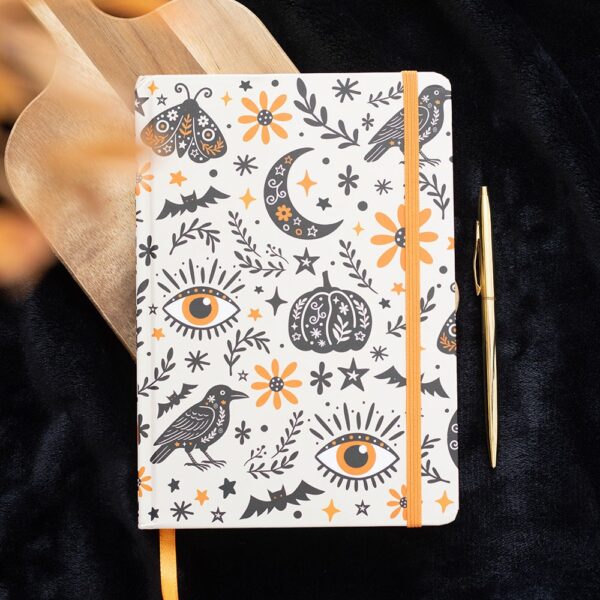 Frightful Folk Print A5 Notebook - Book Decor