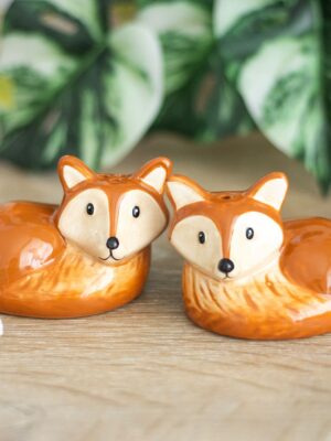 Fox Salt and Pepper Shakers - Spiritual Home Decor