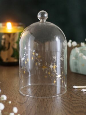 Stardust Glass Candle Cloche - Aromatherapy
