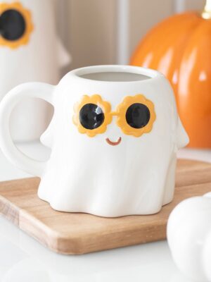 Groovy Ghost Mug - Ceramic Mug