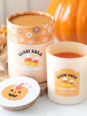 GR_74425.jpg Candy Corn Vanilla and Butterscotch Candle - Aromatherapy