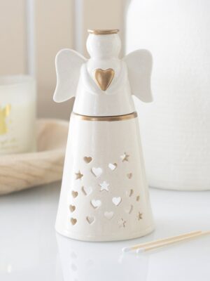 Angel Shaped Oil Burner - Angel Figurine