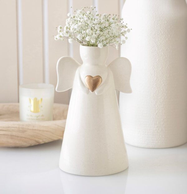 Angel Shaped Vase - Angel Figurine