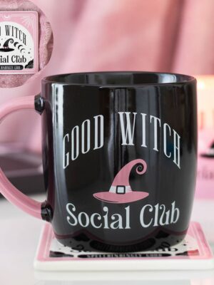 Good Witch Social Club Mug and Coaster Set - Witchcraft Ritual
