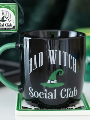 Bad Witch Social Club Mug and Coaster Set - Witchcraft Ritual