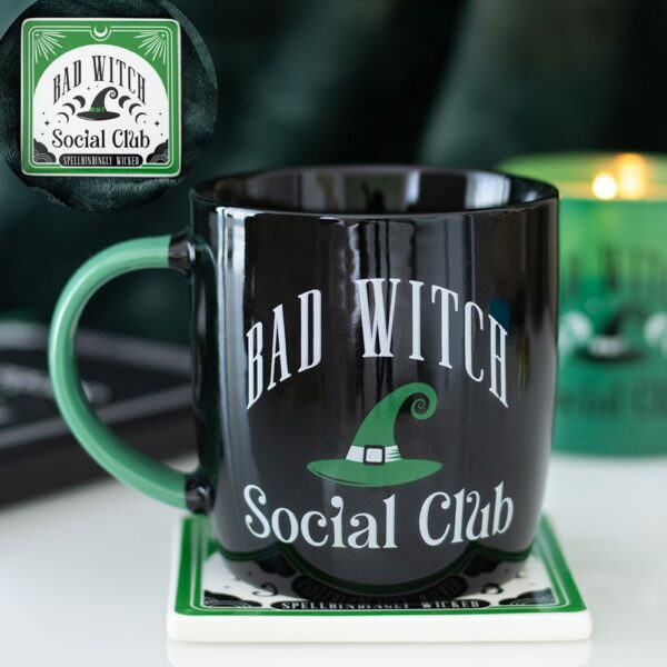 GW_53826.jpg Bad Witch Social Club Mug and Coaster Set - Witchcraft Ritual