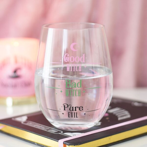 GW_54226.jpg Good Witch, Bad Witch Stemless Glass - Witchcraft Ritual