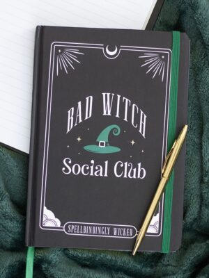 Bad Witch Social Club A5 Notebook - Witchcraft Ritual