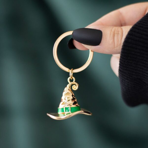 GW_73326.jpg Bad Witch Alloy Witch Hat Keyring - Witchcraft Ritual