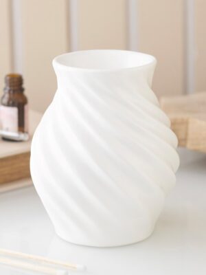 Spiral Swirl Oil Burner and Wax Warmer - Spiritual Home Decor