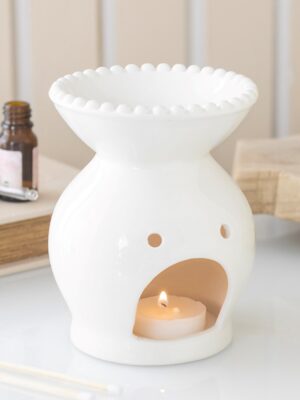 HF_54327.jpg Beaded Rim Oil Burner - Spiritual Home Decor