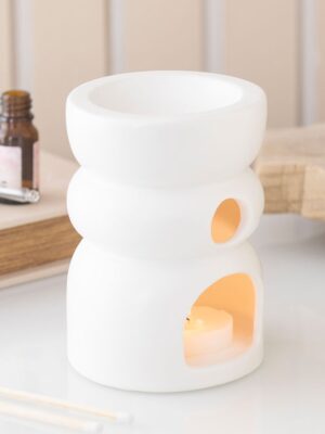 Double Bubble Oil Burner and Wax Warmer - Spiritual Home Decor