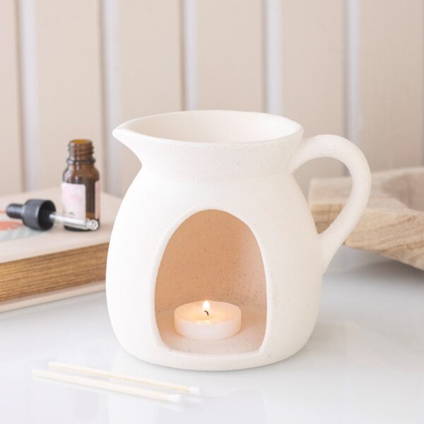 Jug Shaped Oil Burner and Wax Warmer - Spiritual Home Decor