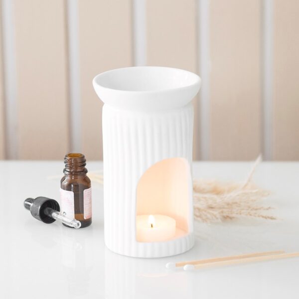HF_55227.jpg Ribbed Column Oil Burner - Spiritual Home Decor