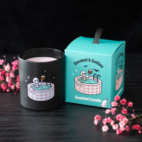 HO_18527.jpg Coconut & Coffins Scented Candle - Aromatherapy