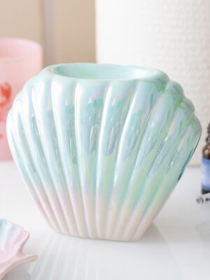 Iridescent Shell Oil Burner - Aromatherapy