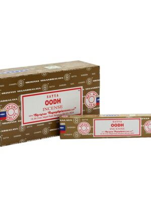 Set of 12 Oodh Incense Sticks by Satya (12/50) - Aromatherapy