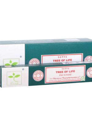 6 Packs of Tree of Life Earth Incense by Satya - Aromatherapy
