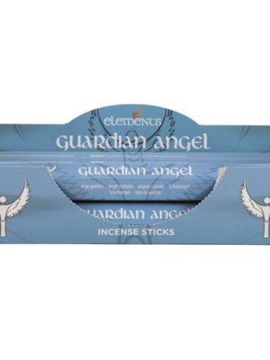 Set of 6 Packets of Elements Guardian Angel Incense Sticks - Angel Figurine