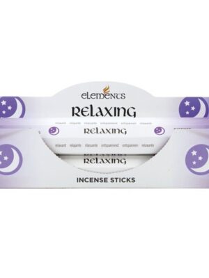 Set of 6 Packets of Elements Relaxing Incense Sticks - Aromatherapy