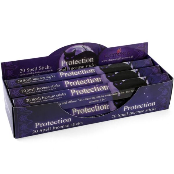 IS_88622.jpg Set of 6 Packets of Protection Spell Incense Sticks by Lisa Parker - Witchcraft Ritual