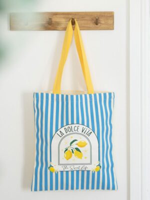 La Dolce Vita Tote Bag - Spiritual Home Decor