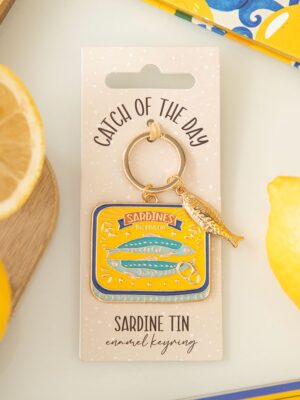 Sardine Tin Keyring - Spiritual Home Decor