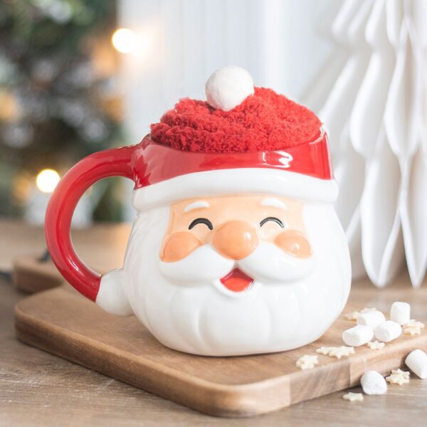 JS_56327.jpg Jolly Santa Christmas Mug and Socks Set - Ceramic Mug