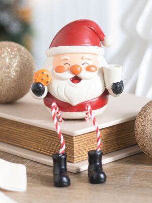 Jolly Santa Christmas Shelf Sitter Ornament - Spiritual Home Decor