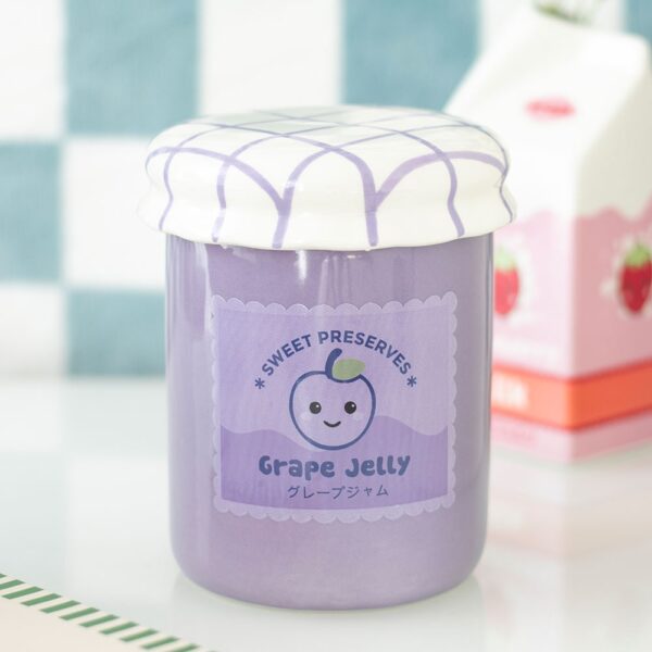 KK_03627.jpg Grape Jelly Jar Oil Burner and Wax Warmer - Aromatherapy