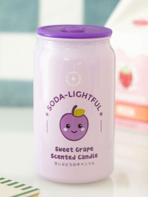 Sweet Grape Soda Can Candle - Aromatherapy