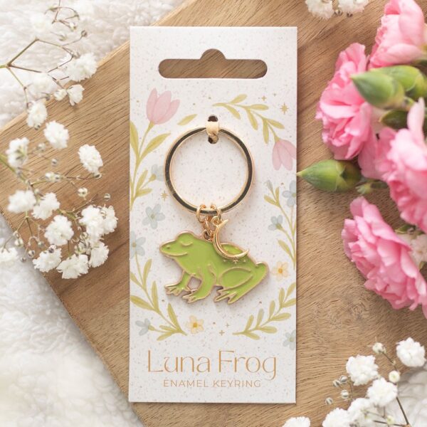 LB_09327.jpg Luna Frog Keyring - Spiritual Home Decor