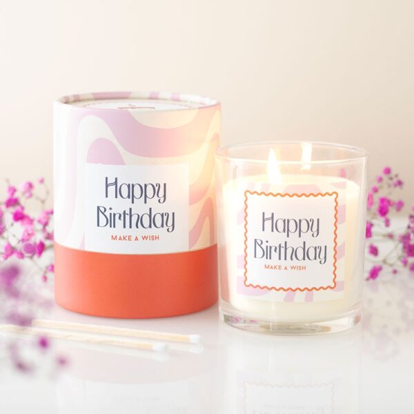 LE_58926.jpg Happy Birthday Vanilla Cake Candle - Aromatherapy